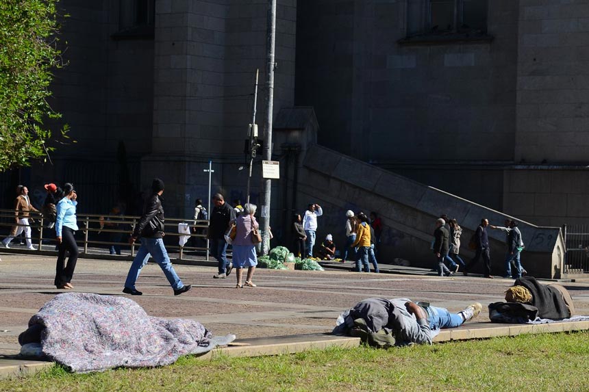 situação de rua e falta de dados