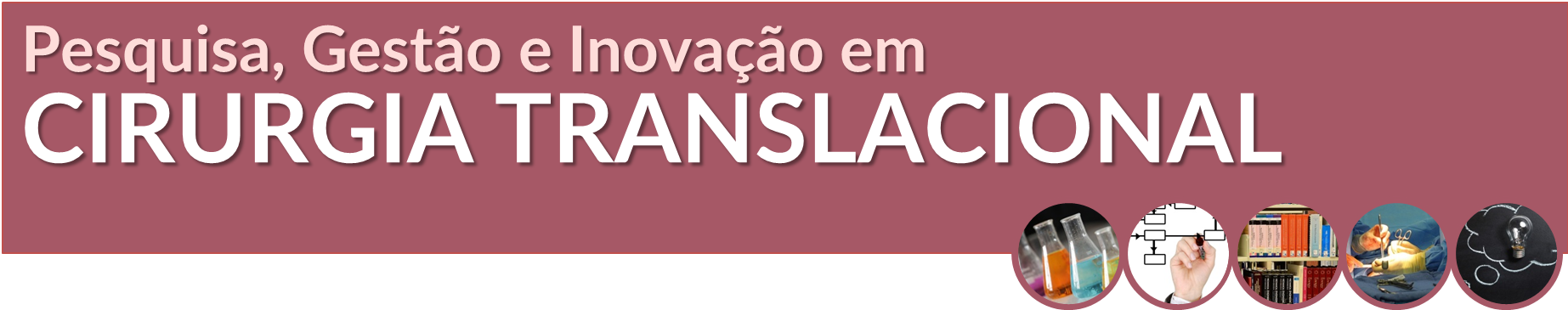 Pesquisa, Gestão e Inovação em  CIRURGIA TRANSLACIONAL 2020