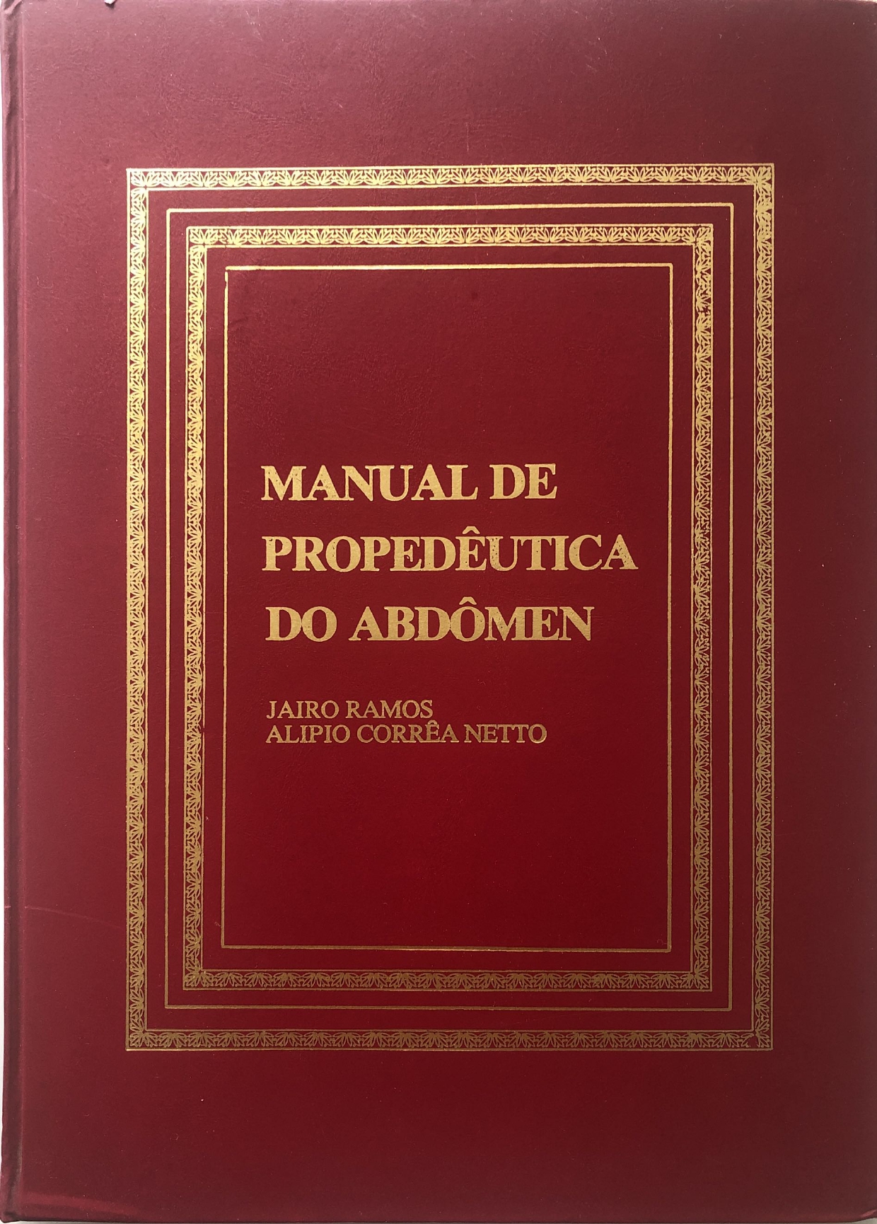 Capa Manual de Propedêutica do Abdomên page 0001