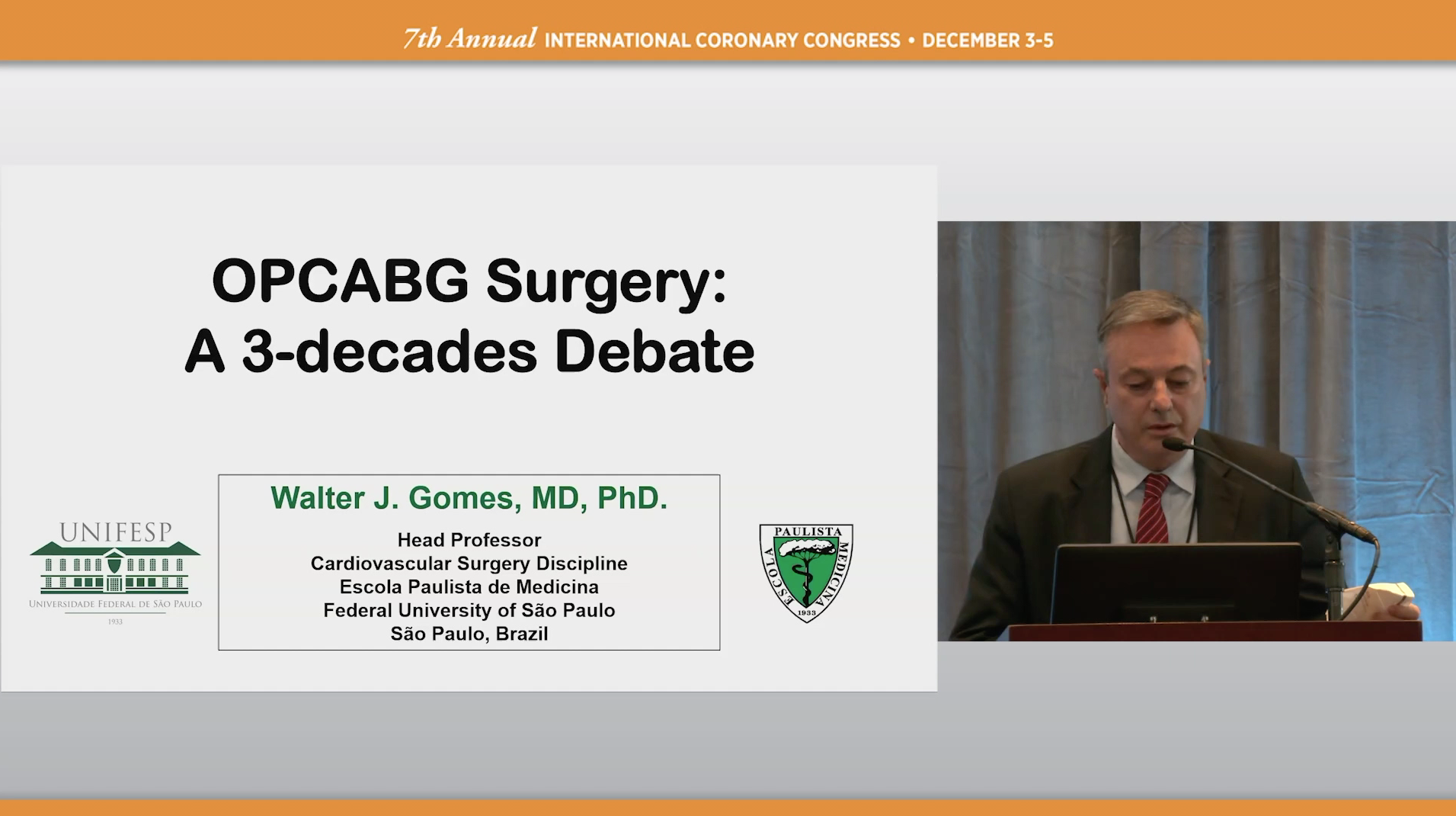 Titulo Aula OPCABG Surgery A 3 decades Debate