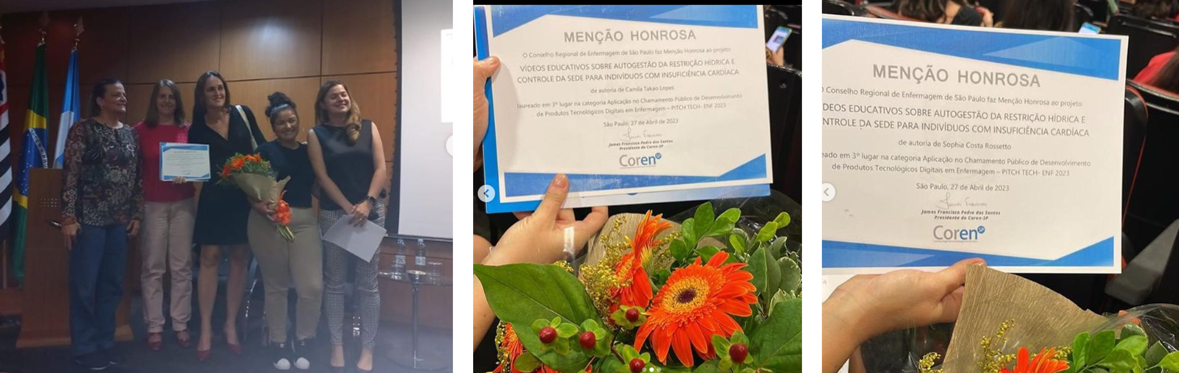 premiação e certificados