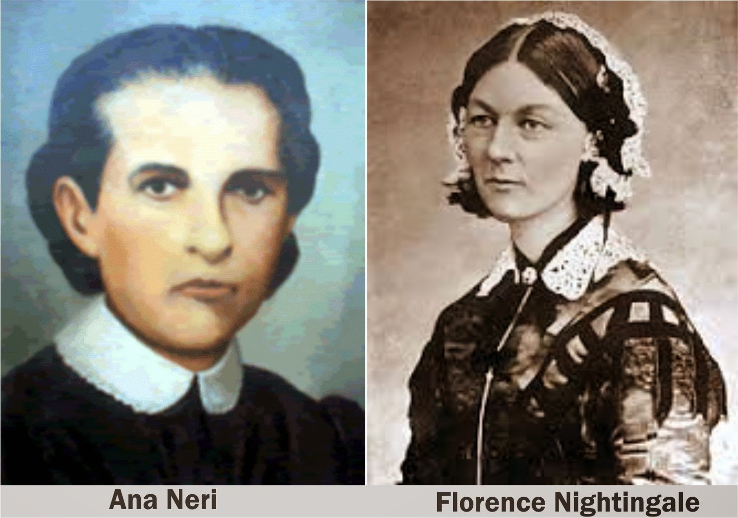 Ana Neri e Florence Nightingale