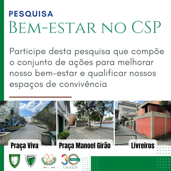 Bem estar no CSP reduzida