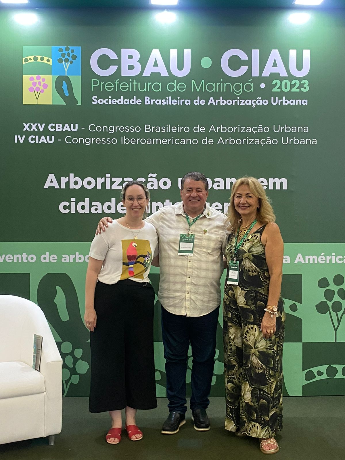 Participação do Curso no Congresso Nacional de Arborização na Cidade de Maringá